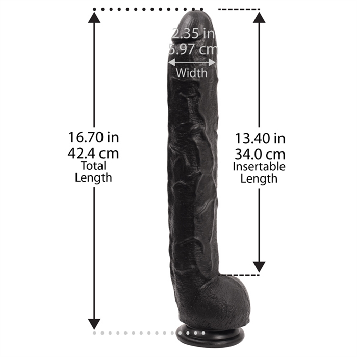 Picture of DICK RAMBONE COCK BLACK