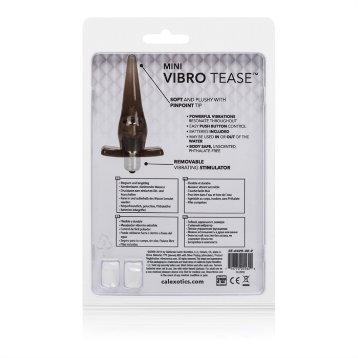Picture of MINI VIBRO TEASES BLACK