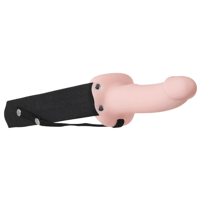 Picture of Adam's Flexskin Hollow Strap-on Flesh
