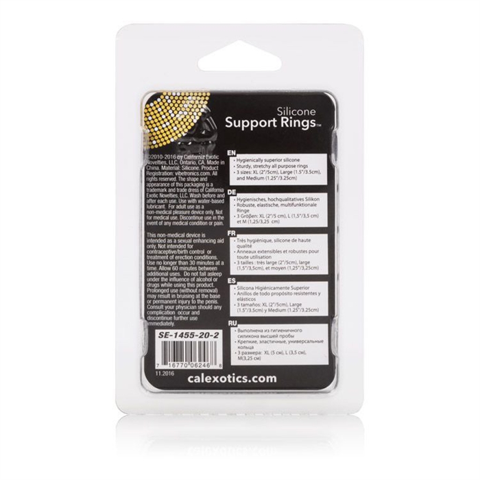 Picture of Silicone Support Rings - Clear
