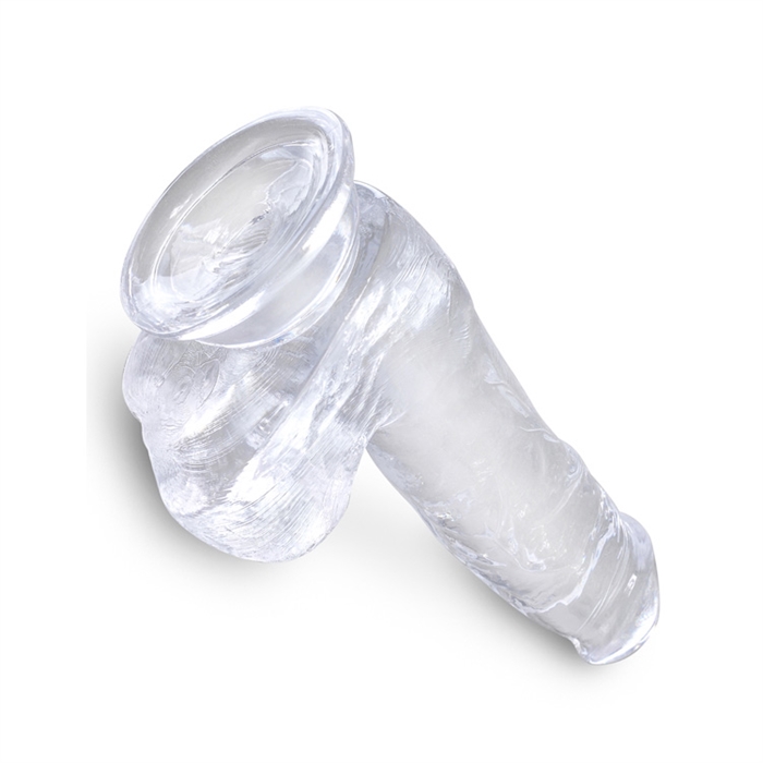 Picture of King Cock Clear 6" Cock with Balls