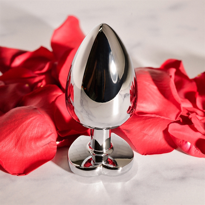 Picture of LARGE RED HEART GEM ANAL PLUG