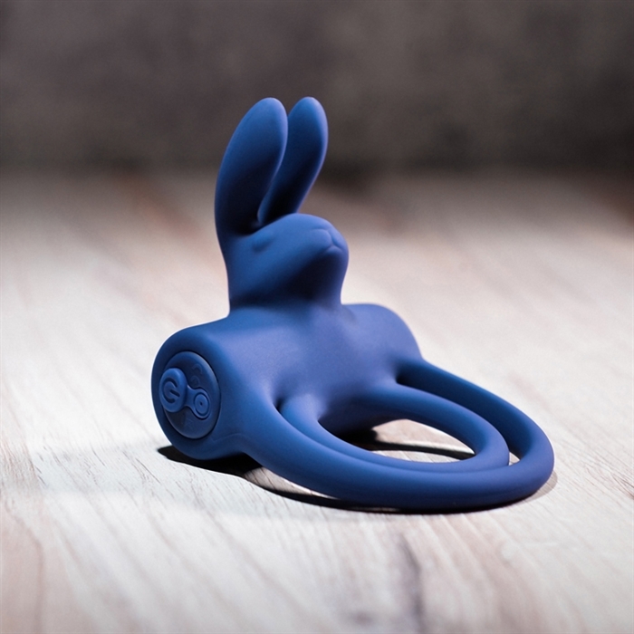 Picture of ADAM & EVE'S SILICONE RECHARGEABLE RABBIT RING