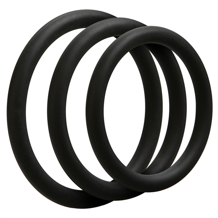 Picture of OptiMALE - 3 C-Ring Set - Thin - Black