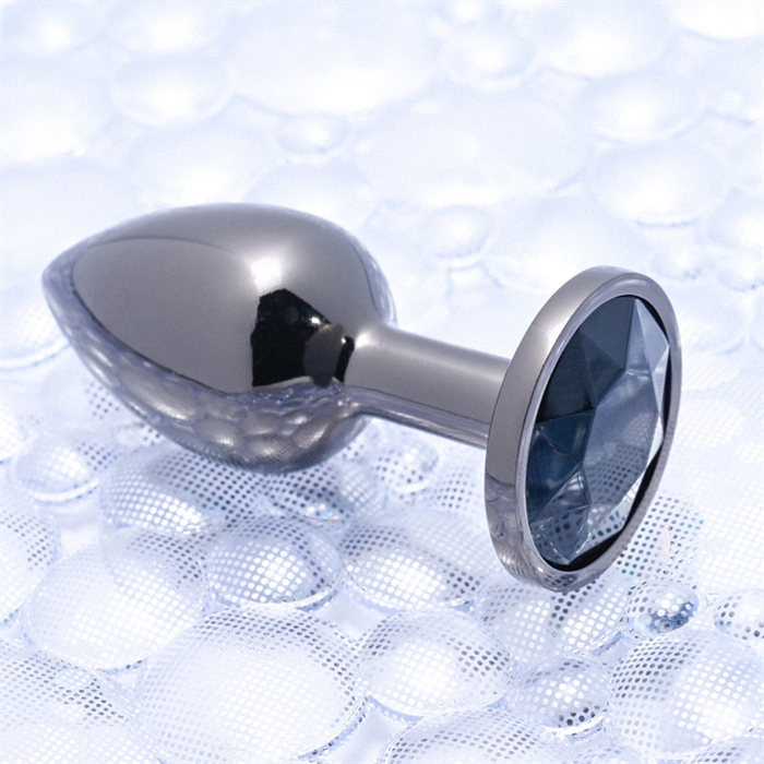 Picture of Black Gem Anal Plug Small