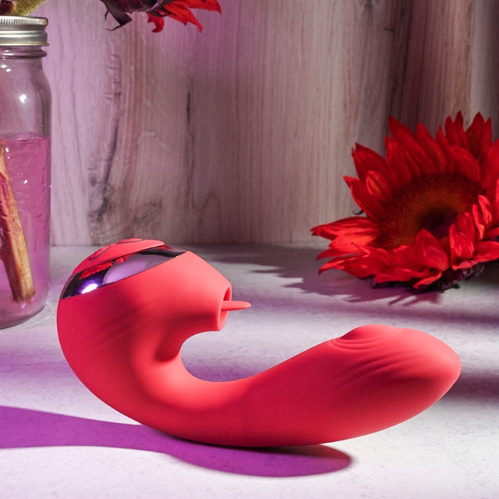 Picture of Eve's Clit Loving Thumper Vibe - Silicone