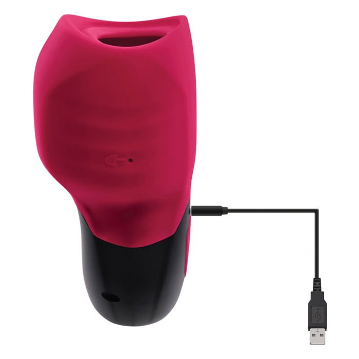 Picture of Body Kisses - Red - Silicone Rechargeable