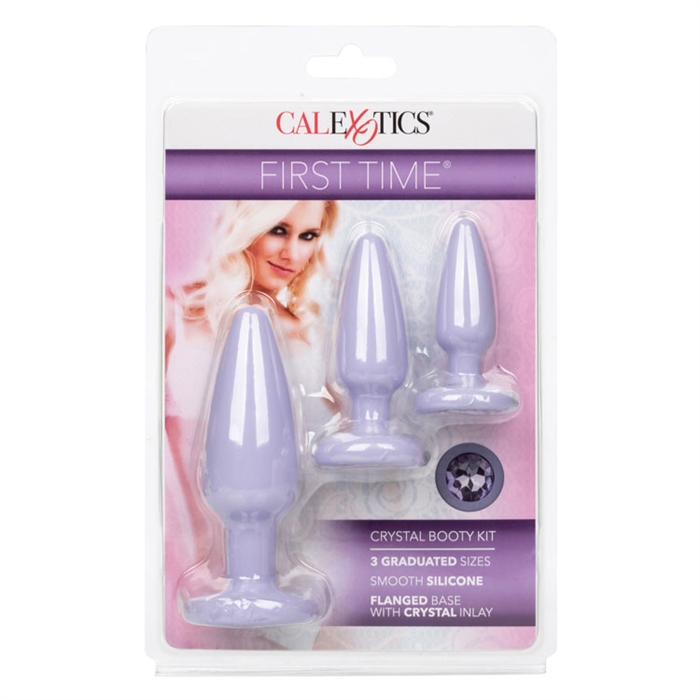 Picture of First Time® Crystal Booty Kit - Purple