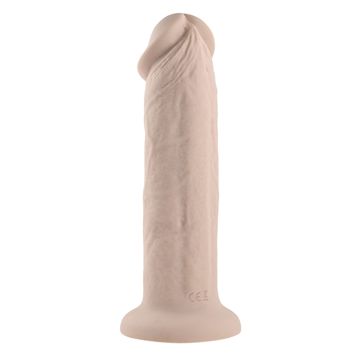 Picture of 7" Girthy Vibrating Dong (Light)