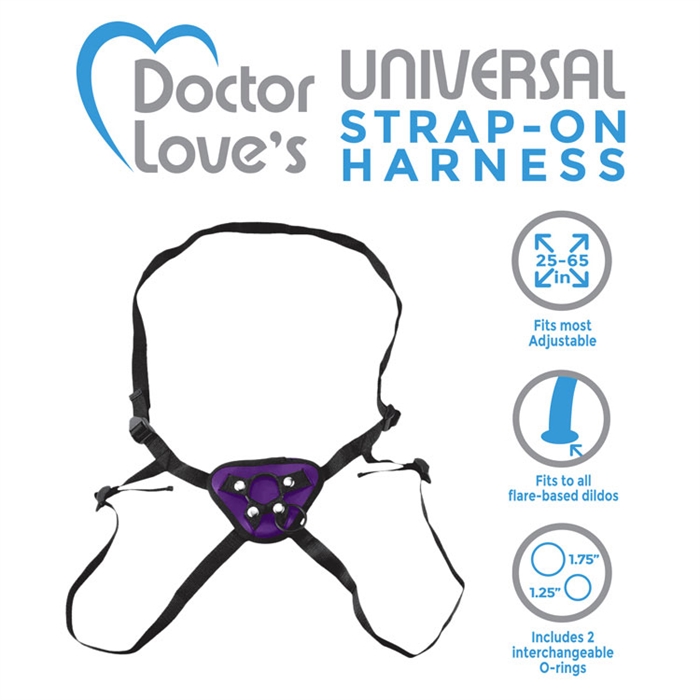 Picture of DL - Universal Strap-on Harness - Purple