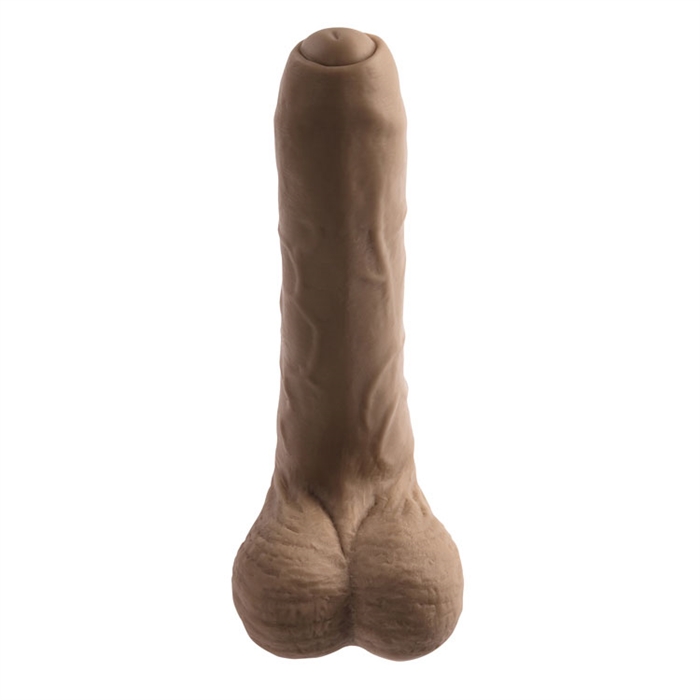 Picture of Peek a Boo Vibrating Dildo - Dark