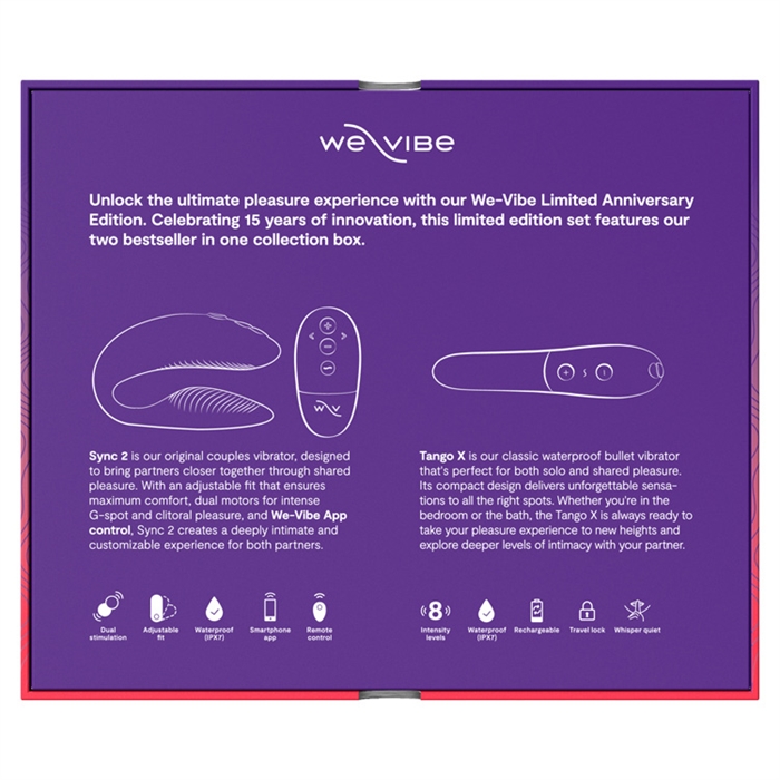 Picture of We-Vibe 15th Anniversary Collection Sync 2 Tango x