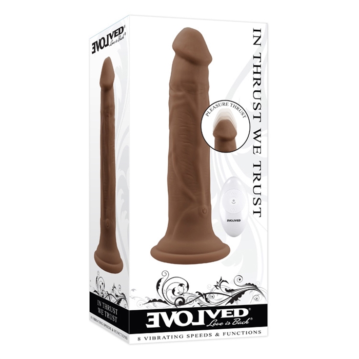 Picture of In Thrust We Trust Dark - Silicone Rechargeable