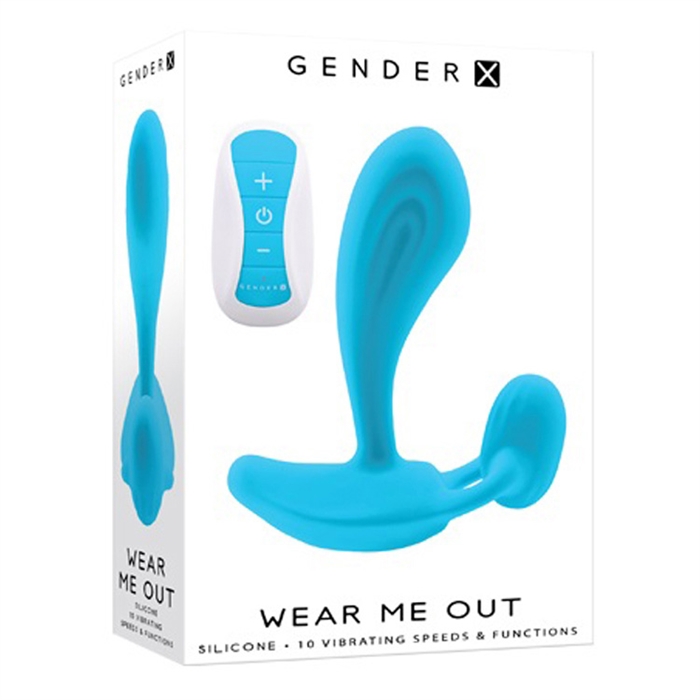 Picture of Wear Me Out - Silicone Rechargeable - Blue