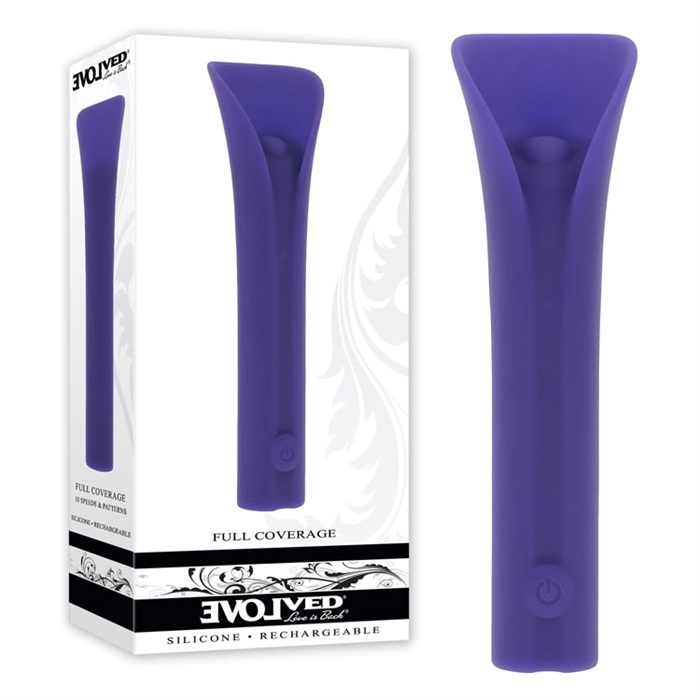 Picture of Full Coverage - Silicone Rechargeable - Purple