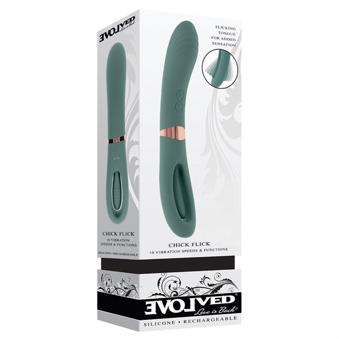 Picture of Chick Flick - Silicone Rechargeable - Mint