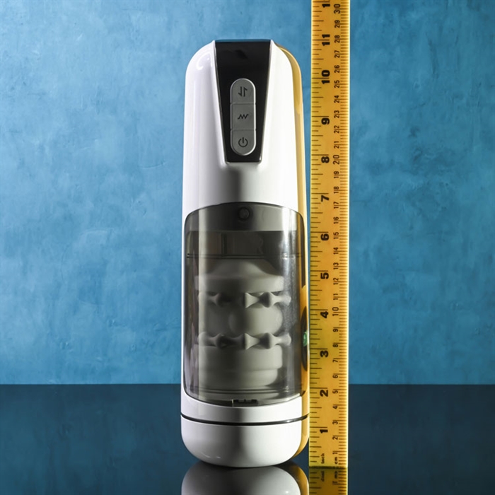 Picture of Get Your Stroke On - Rechargeable Stroker - White