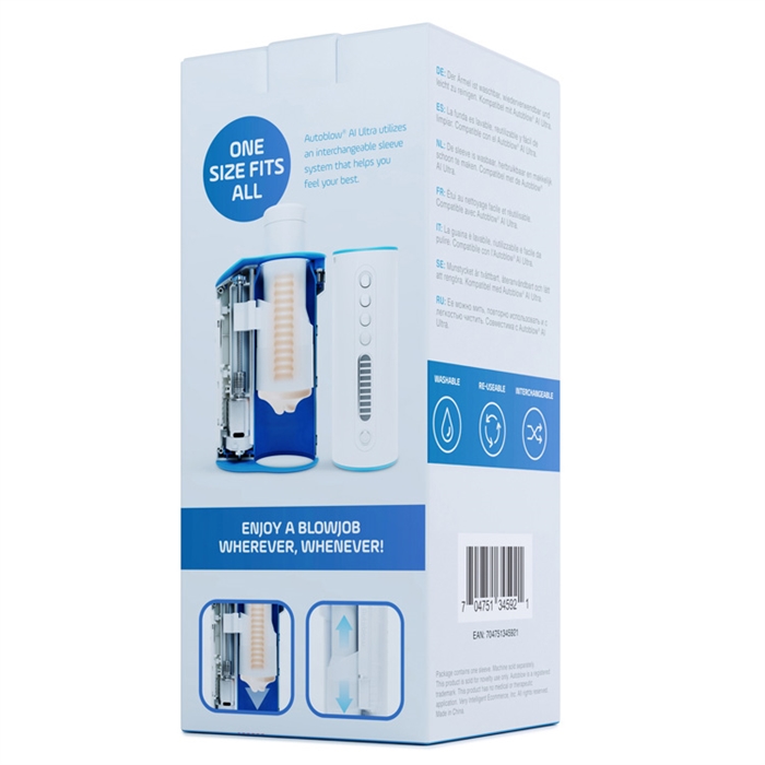 Picture of Autoblow AI Ultra Mouth Sleeve - Beige