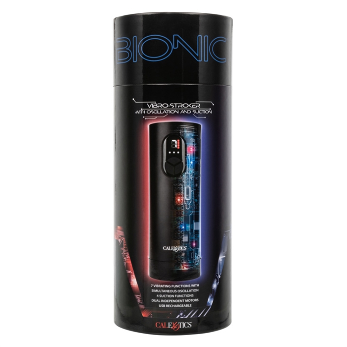Picture of Bionic™ Vibro Stroker with Oscillation and Suction