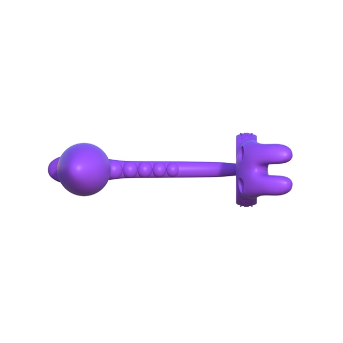 Picture of C-RINGZ ASS-GASM VIBRATING RABBIT PURPLE